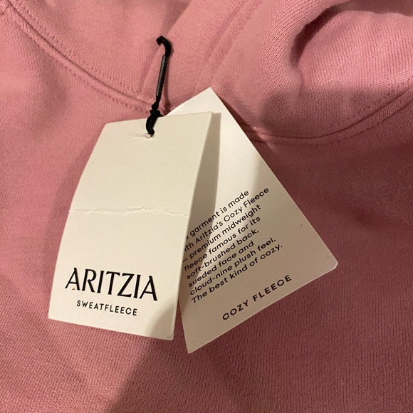 Aritzia Oversized Dusty Rose Comfy Hoodie- NWT - Picture 10 of 14